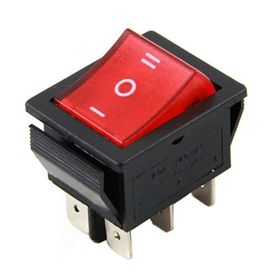 Powermaster IC-105 6 Pin Geniş Işıklı On-Off Tekli Soba Anahtarı