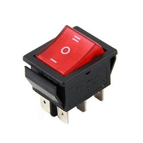 Powermaster IC-105 6 Pin Geniş Işıklı On-Off Tekli Soba Anahtarı