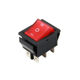 Powermaster IC-105 6 Pin Geniş Işıklı On-Off Tekli Soba Anahtarı