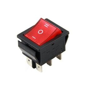Powermaster IC-105 6 Pin Geniş Işıklı On-Off Tekli Soba Anahtarı