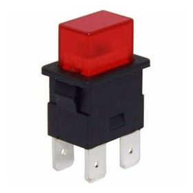 Powermaster IC-180H 4 Pinli 220 Volt Kalıcı Basmalı Işıklı Anahtar