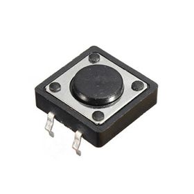 Powermaster IC-202 12x12x3.5 mm 4 Pinli Tact Switch Yuvarlak Buton