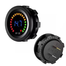 Powermaster IC-230E 6-18 Volt 28 mm Voltmetre Pano Tipi Akü Göstergeli Intercom