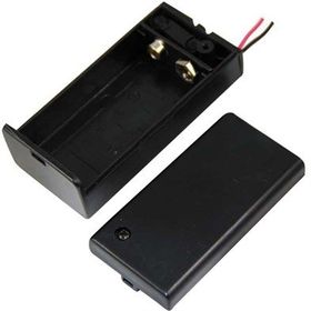 Powermaster IC-233D 9 Volt Kapaklı Açma-Kapama Anahtarlı Pil Kutusu