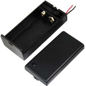 Powermaster IC-233D 9 Volt Kapaklı Açma-Kapama Anahtarlı Pil Kutusu