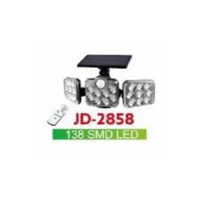 Powermaster JD-2858 Sensörlü 138 Ledli Solar Lamba