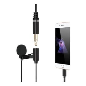 Powermaster JH-041-A Cep Telefonu için Ligthning Girişli Youtuber Yaka Mikrofonu
