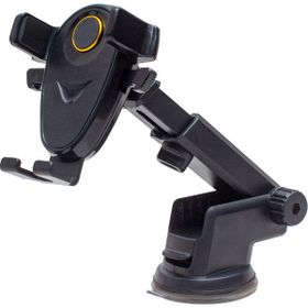 Powermaster JX-007 Vantuzlu Boy Ayarlı Siyah Araç İçi Telefon Tutucu