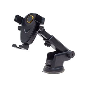 Powermaster JX-007 Vantuzlu Boy Ayarlı Siyah Araç İçi Telefon Tutucu