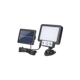 Powermaster JX-F56 Solar Panelli Hareket Sensörlü Üç Modlu Duvar Lambası