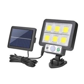 Powermaster JX-F72 Solar Panelli Hareket Sensörlü Üç Modlu Duvar Lambası