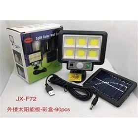 Powermaster JX-F72 Solar Panelli Hareket Sensörlü Üç Modlu Duvar Lambası