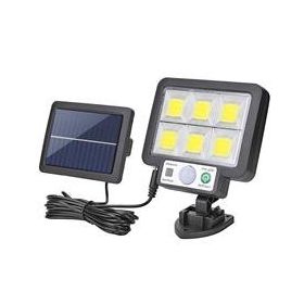 Powermaster JX-F72 Solar Panelli Hareket Sensörlü Üç Modlu Duvar Lambası