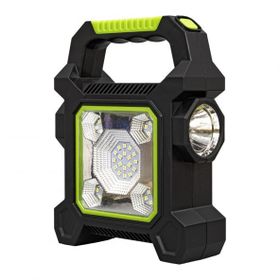 Powermaster JY-258C 3 Kademeli Şarjlı Cok Fonksiyonlu Fener Işıldak Kamp Lambası