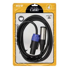 Powermaster LD384 Magicvoice Specon Erkek + Canon Dişi Çevirici 2 mt Kablo