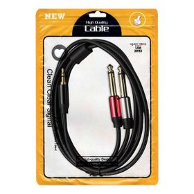 Powermaster Magicvoice LD360 3.5 mm Stereo Erkek 2x6.3 mm Mono Erkek 1.5 m Kablo