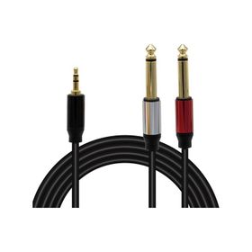Powermaster Magicvoice LD360 3.5 mm Stereo Erkek 2x6.3 mm Mono Erkek 1.5 m Kablo