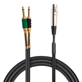 Powermaster Magicvoice LD369A 3.5 mm Canon Erkek 6.3 mm Mono Erkek 1.5 Metre Kablo