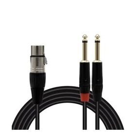 Powermaster Magicvoice LD369A 3.5 mm Canon Erkek 6.3 mm Mono Erkek 1.5 Metre Kablo