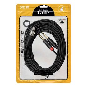 Powermaster Magicvoice LD369A Canon Erkek + 6.3 mm Mono Erkek 10 Metre Kablo