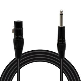 Powermaster Magicvoice LD379 XLR Canon Dişi + 6.3 mm Mono Erkek 1 Metre Kablo