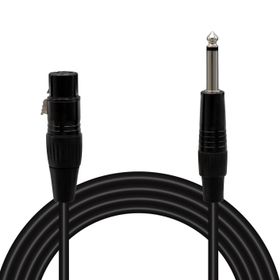 Powermaster Magicvoice LD379 XLR Canon Dişi + 6.3 mm Mono Erkek 1 Metre Kablo