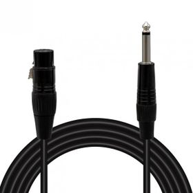 Powermaster Magicvoice LD379 XLR Canon Dişi + 6.3 mm Mono Erkek 1 Metre Kablo