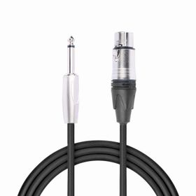 Powermaster Magicvoice LD379B 6.3 mm Mono Erkek + Canon Dişi 15 Metre Kablo