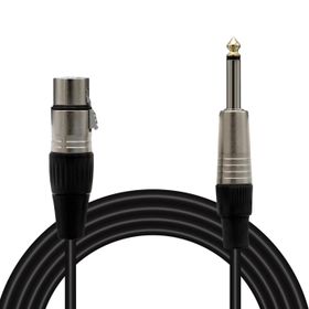 Powermaster Magicvoice LD379B 6.3 mm Mono Erkek + Canon Dişi 15 Metre Kablo