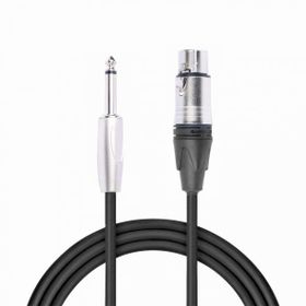 Powermaster Magicvoice LD379B 6.3 mm Mono Erkek + Canon Dişi 15 Metre Kablo