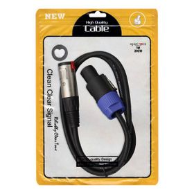 Powermaster Magicvoice LD384 Specon Erkek + Canon Dişi Çevirici 1 Metre Kablo