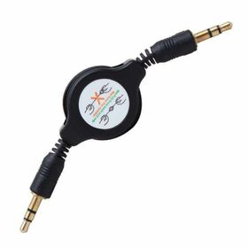 Powermaster Makaralı 3.5 mm Stereo Erkek Erkek Kablo