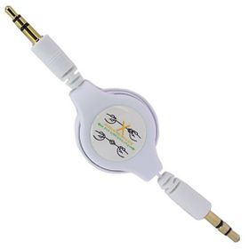 Powermaster Makaralı 3.5 mm Stereo Erkek Erkek Kablo