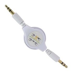 Powermaster Makaralı 3.5 mm Stereo Erkek Erkek Kablo