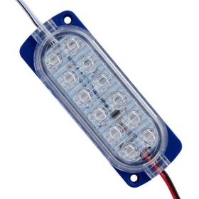 Powermaster Mavi 24 Volt 1.2 Watt 2835 Parlak Yanıp Sönen Modül Led