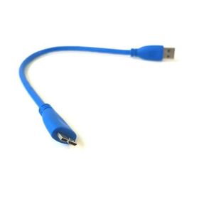 Powermaster Mavi 25 cm USB 3.0 Taşınabilir Harddisk HDD Kablosu