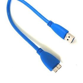 Powermaster Mavi 25 cm USB 3.0 Taşınabilir Harddisk HDD Kablosu