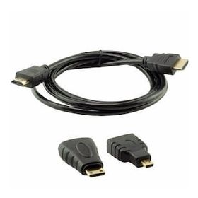 Powermaster MICRO HDMI HDMI*MİNİ HDMI HDMI HDMI 1,5 m 3'lü Set Kablo