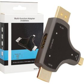 Powermaster Mini DP DP HDMI To HDMI 4K Çevirici