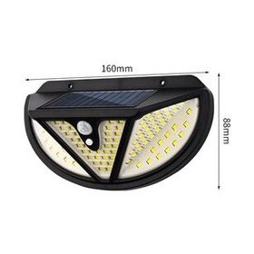 Powermaster MX-118 118 SMD Ledli Hareket Sensörlü Üç Modlu Solar Duvar Lambası