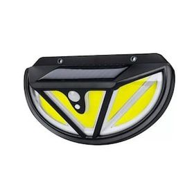 Powermaster MX-118B Cob Ledli Hareket Sensörlü Üç Modlu Solar Duvar Lambası