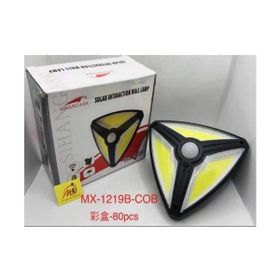 Powermaster MX-1219B 150 Cob Ledli Sensörlü 3 Modlu Solar Duvar Lambası