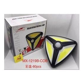 Powermaster MX-1219B 150 Cob Ledli Sensörlü 3 Modlu Solar Duvar Lambası