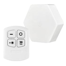 Powermaster MX-359 Tekli Altıgen Kumandalı Pilli Dokunmatik Tezgah Altı Led Aydınlatma