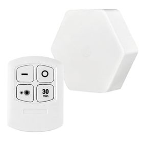 Powermaster MX-359 Tekli Altıgen Kumandalı Pilli Dokunmatik Tezgah Altı Led Aydınlatma