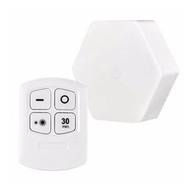 Powermaster MX-359 Tekli Altıgen Kumandalı Pilli Dokunmatik Tezgah Altı Led Aydınlatma
