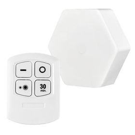 Powermaster MX-359 Tekli Altıgen Kumandalı Pilli Dokunmatik Tezgah Altı Led Aydınlatma
