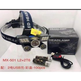 Powermaster MX-501 Ledli Şarj Edilebilir Kafa Feneri