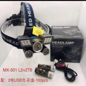 Powermaster MX-501 Ledli Şarj Edilebilir Kafa Feneri