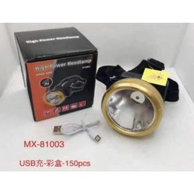 Powermaster MX-81003 USB Şarjlı 3 Modlu Kafa Feneri Lambası